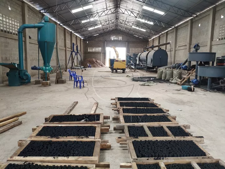 Bioamss Charcoal Product Production