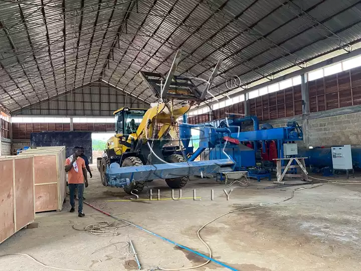 Biomass Briquette Production Line Installation