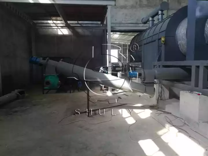 Wood Charcoal Carbonization Furnace