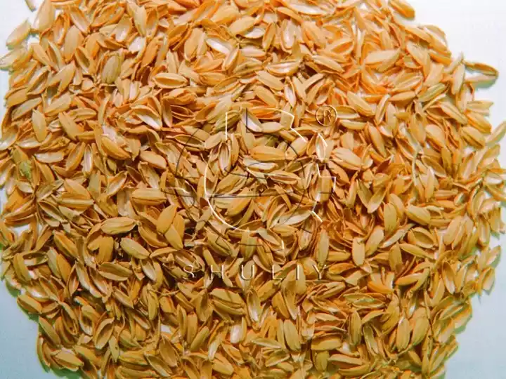 Material de cáscara de arroz