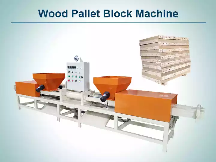 Máquina de Bloques de Palets de Madera | Prensa Extrusora de Bloques de Aserrín