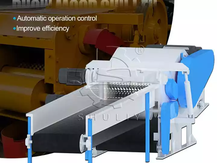 Trituradora de madera para la venta