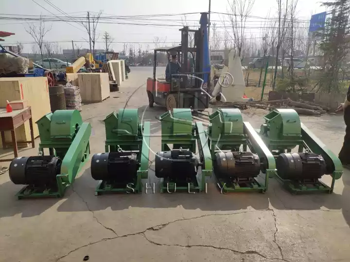 Máquinas de triturado de madera